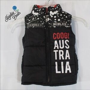 COOGI Kids Puffy Vest. Size 2T